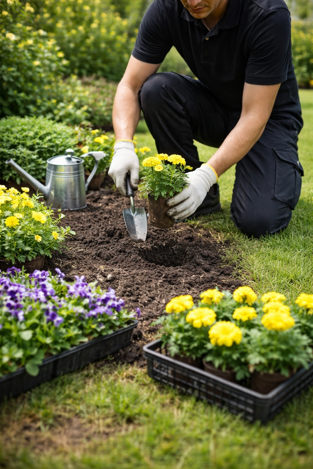 Huolellista pihanhoitoa taloyhtiöille ja kiinteistöille.