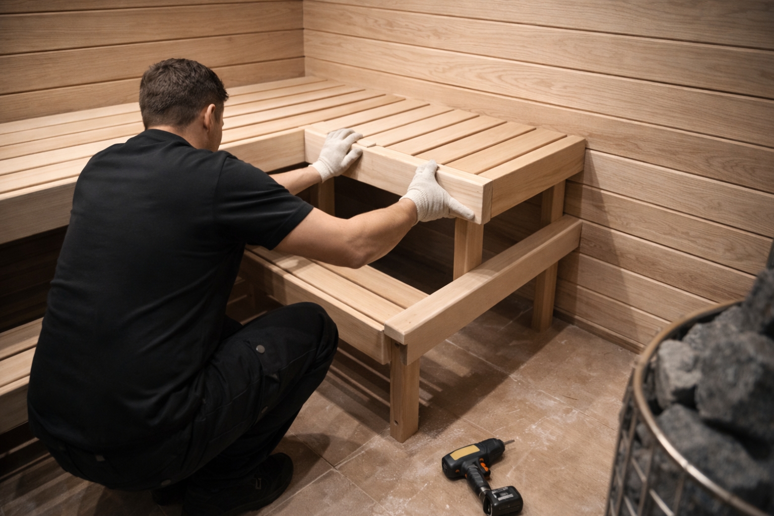 Me rakennamme lauteet, jotka kestävät käyttöä ja aikaa.