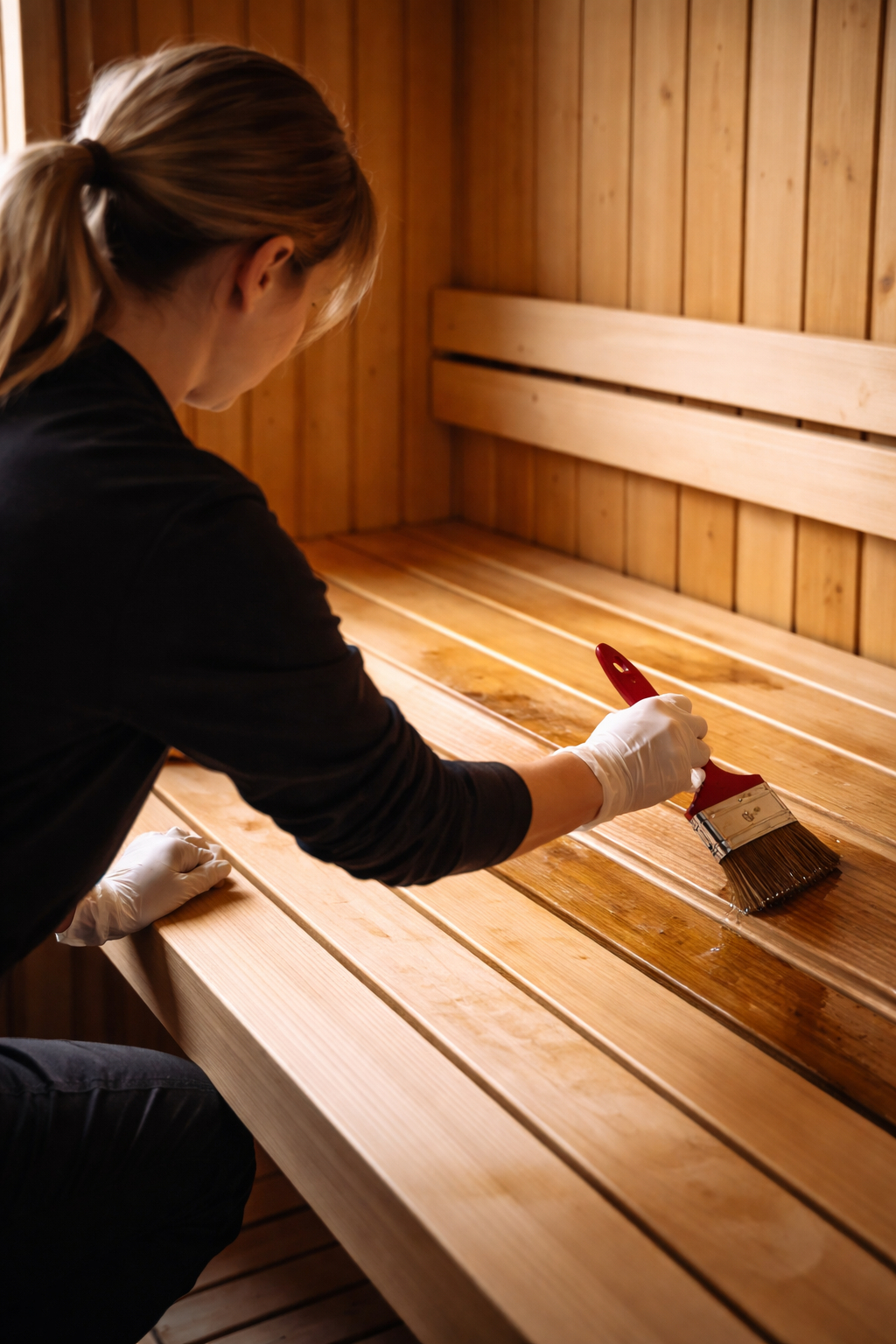 Saunan lauteisen parafiniölju käsittely Helsingissä