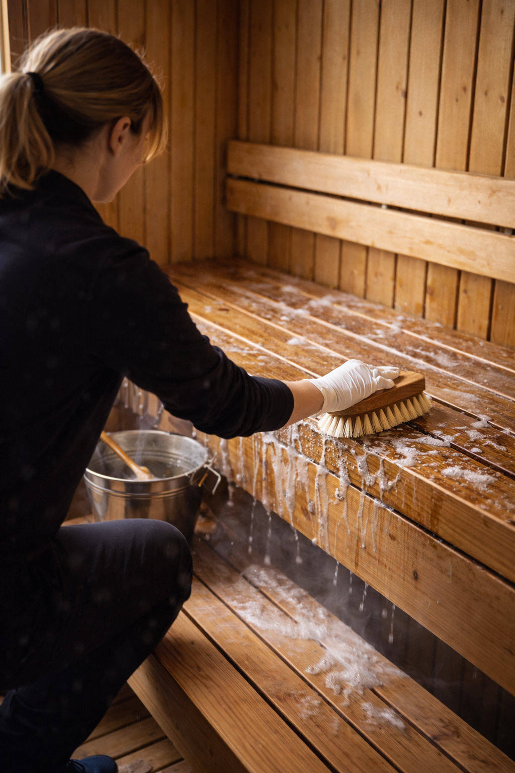 Saunaan pesu Helsingissä