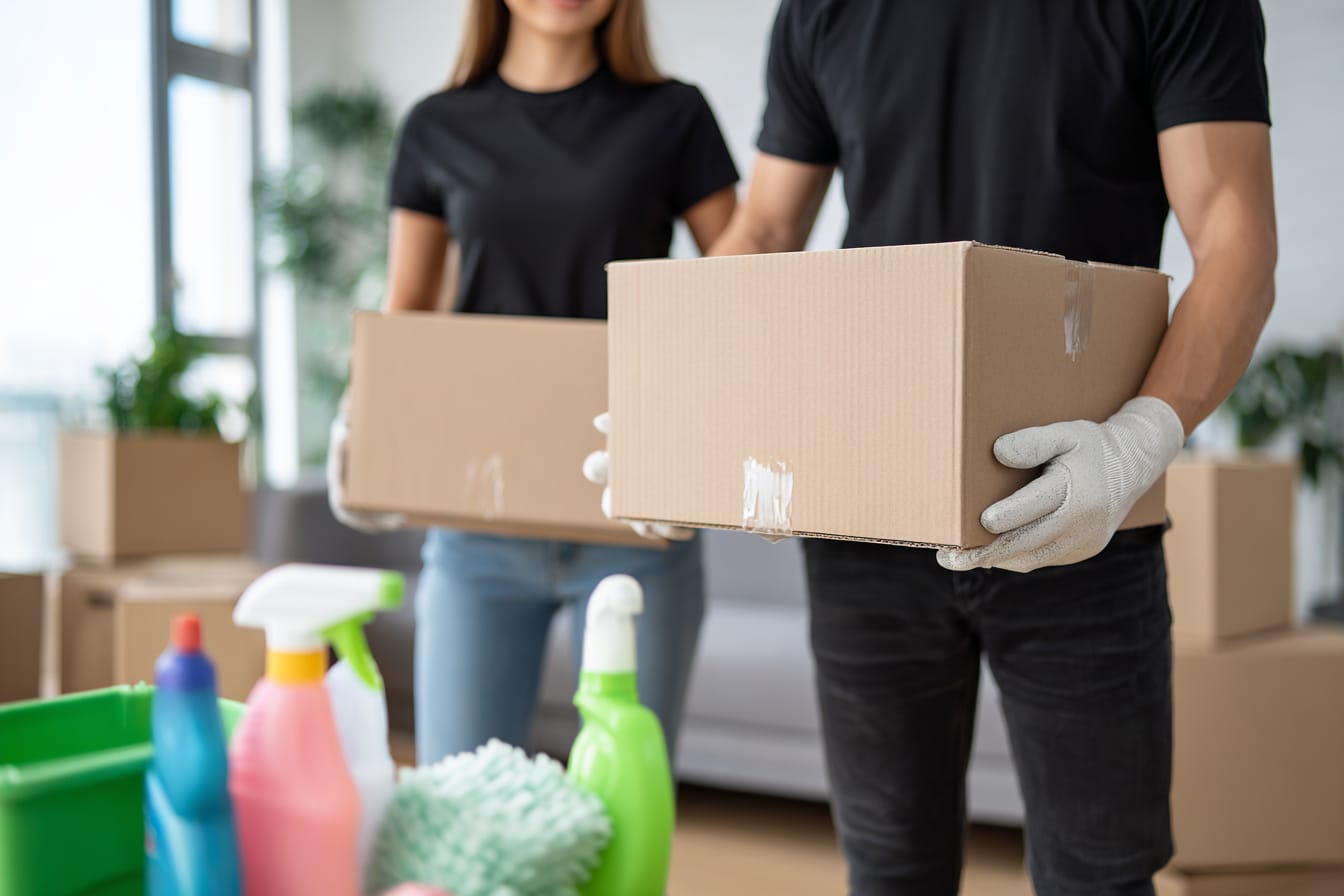 Muuttosiivous helpottaa muutto ja varmistaa että koti jää puhtaaksi