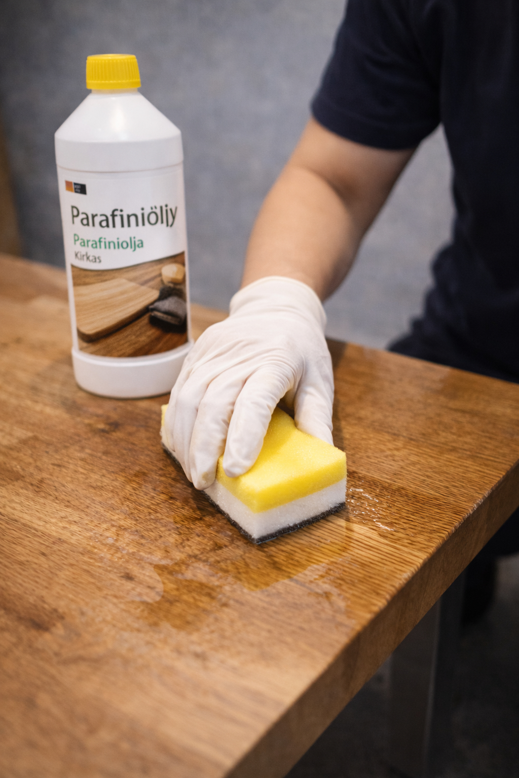 Miten tehdä saunan lauteiden parafiiniöljyäminen ?